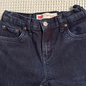 Boys Levi’s 510 Skinny fit dark wash jeans size 14